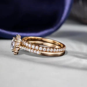 round-cut-moissanite-diamond-vintage-bridal-ring-set-sarlyn-6