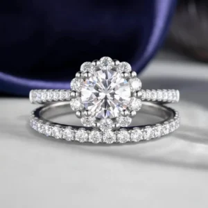 round-cut-moissanite-diamond-vintage-bridal-ring-set-sarlyn-9