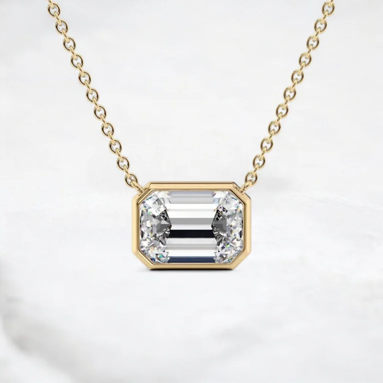 sleek-elegance-1-ct-emerald-cut-bezel-set-moissanite-pendant-sarlyn-1