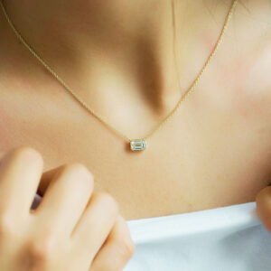 sleek-elegance-1-ct-emerald-cut-bezel-set-moissanite-pendant-sarlyn-6