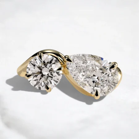 round-with-pear-cut-2ct-diamond-toi-et-moi-engagement-ring-1