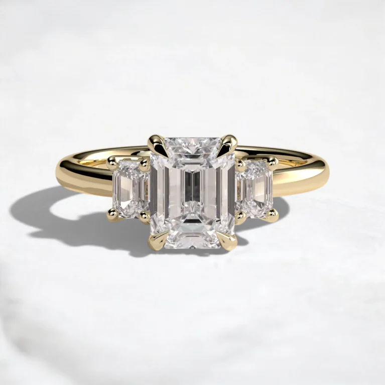 three-stone-2ct-emerald-cut-diamond-engagement-ring-1