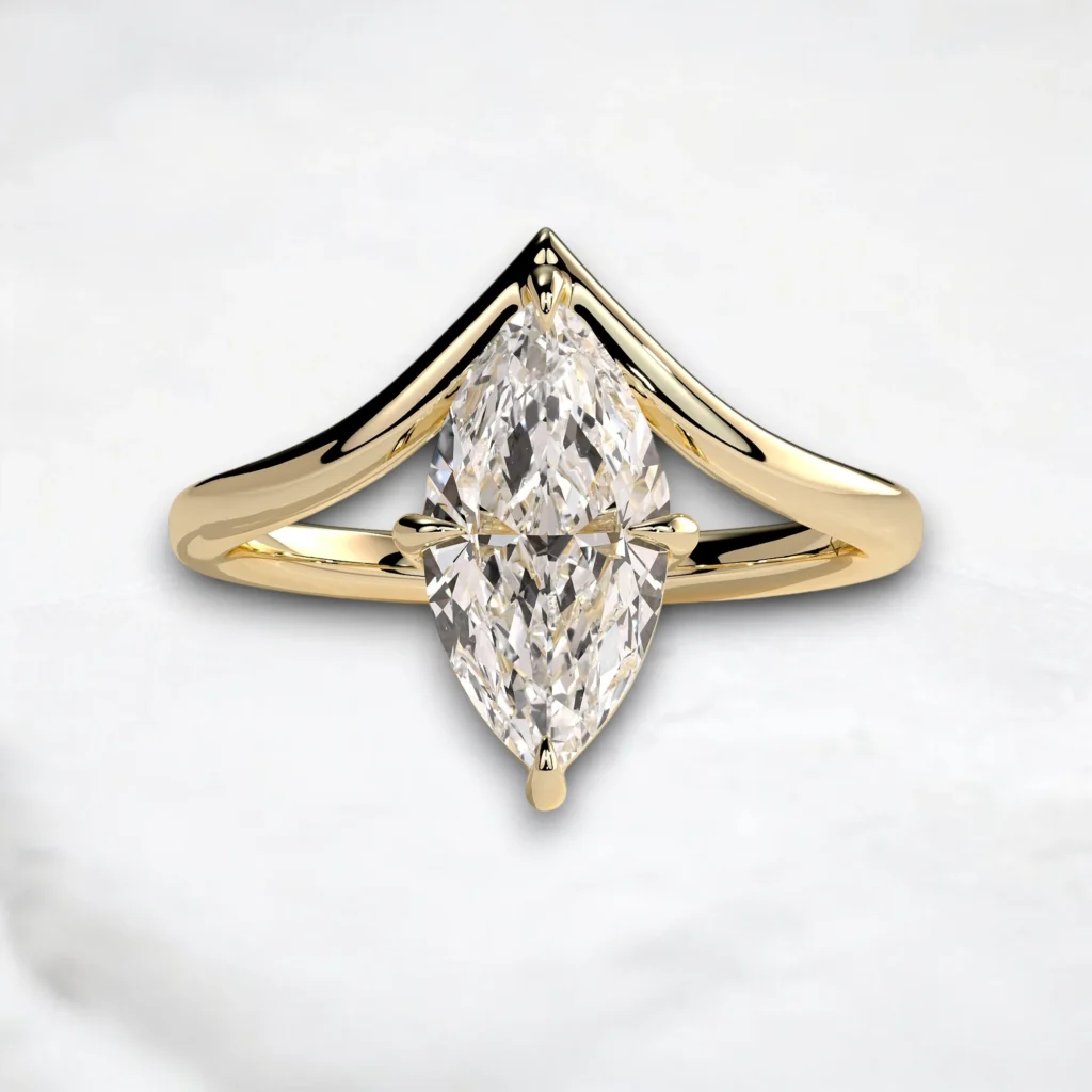 2ct-marquise-cut-moissanite-diamond-v-band-engagement-ring-1