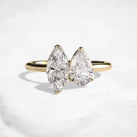 2ct-marquise-cut-with-pear-cut-diamond-engagement-ring-1