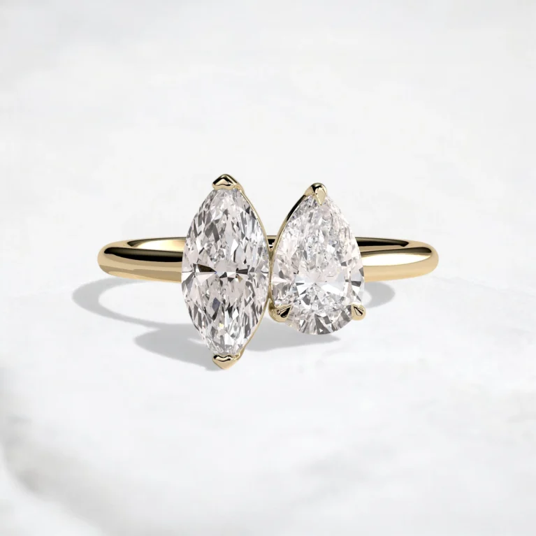 2ct-marquise-cut-with-pear-cut-diamond-engagement-ring-1