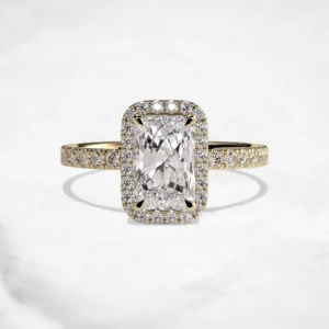 elegant-2ct-radiant-cut-halo-with-pave-band-engagement-ring-1
