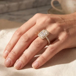 elegant-2ct-radiant-cut-halo-with-pave-band-engagement-ring-15