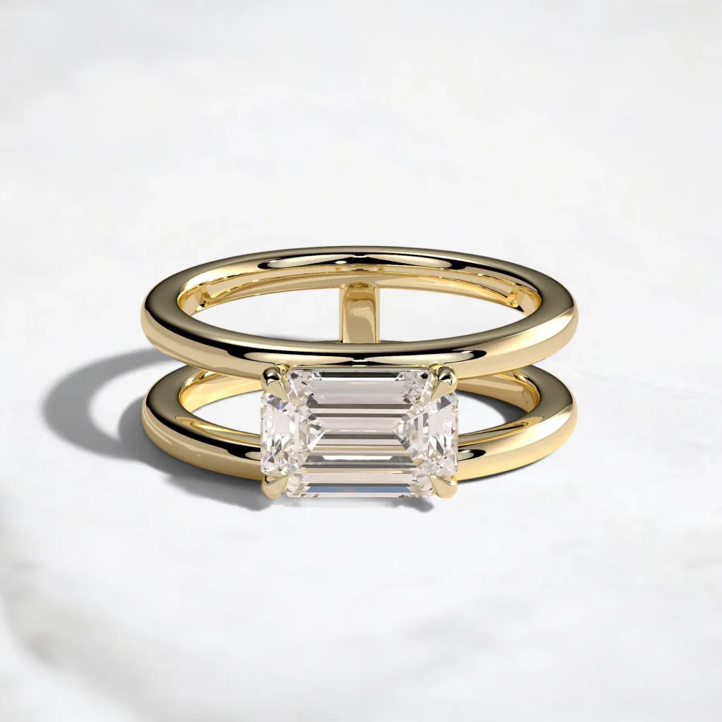 2ct-emerald-cut-east-wes--diamond-doubl--band-engagement-ring-1