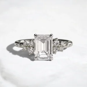 2ct-emerald-cut-moissanite-diamond-cluster-engagement-ring-9