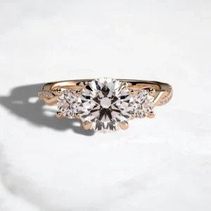 three-stone-round-cut-diamond-twisted-pave-band-engagement-ring-5