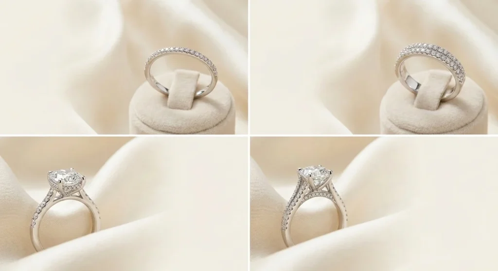 popular-engagement-ring-styles-explained-halo-bezel-vintage-pavé-and-three-stone-rings-7